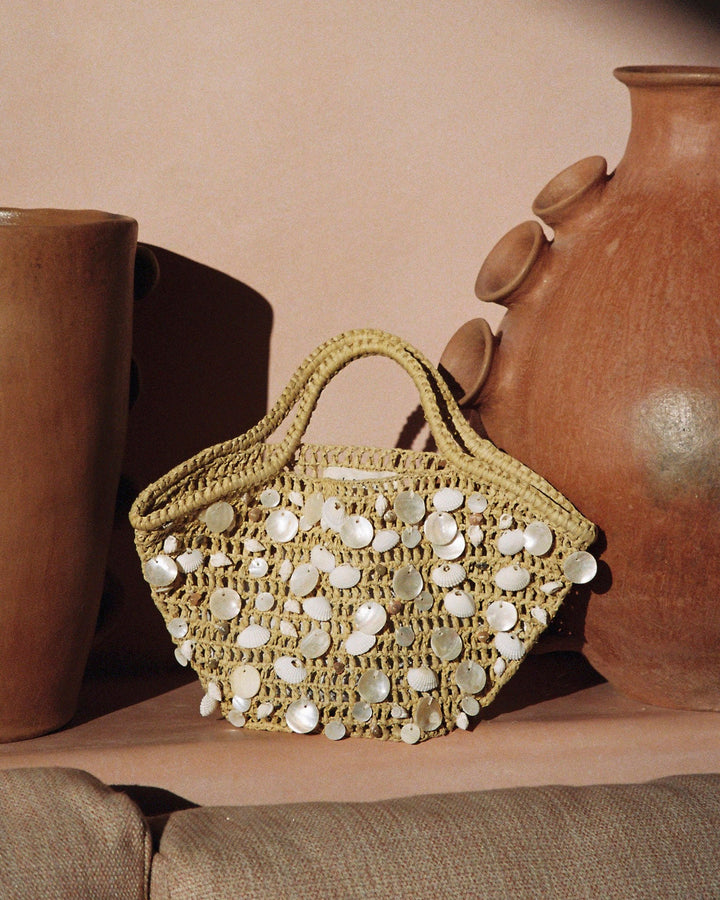 Cream/Natural Alba Bag-LSpace-Gone Bananas Beachwear