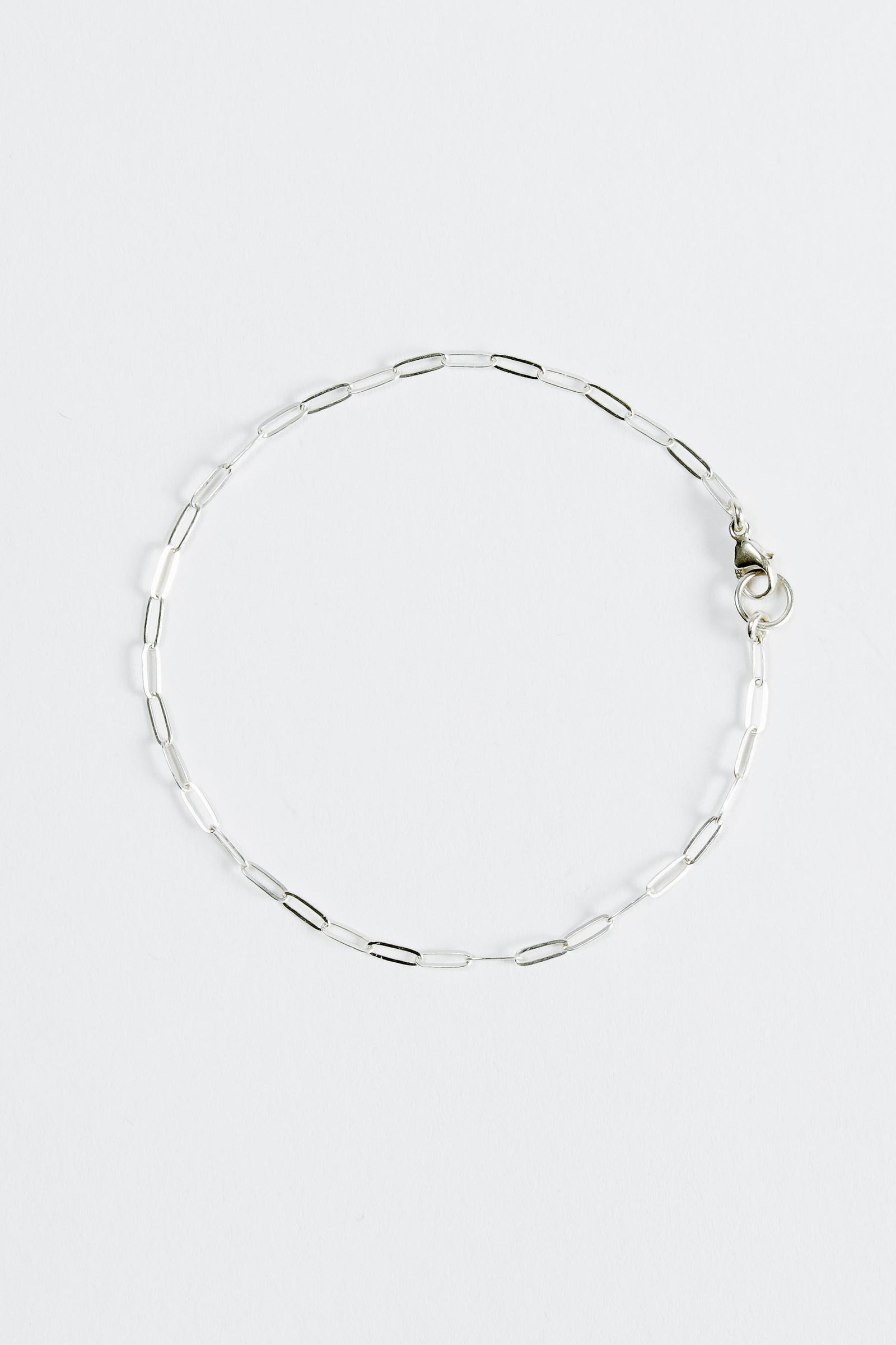 Dainty Paperclip Chain Bracelet-B Sayre-Gone Bananas Beachwear