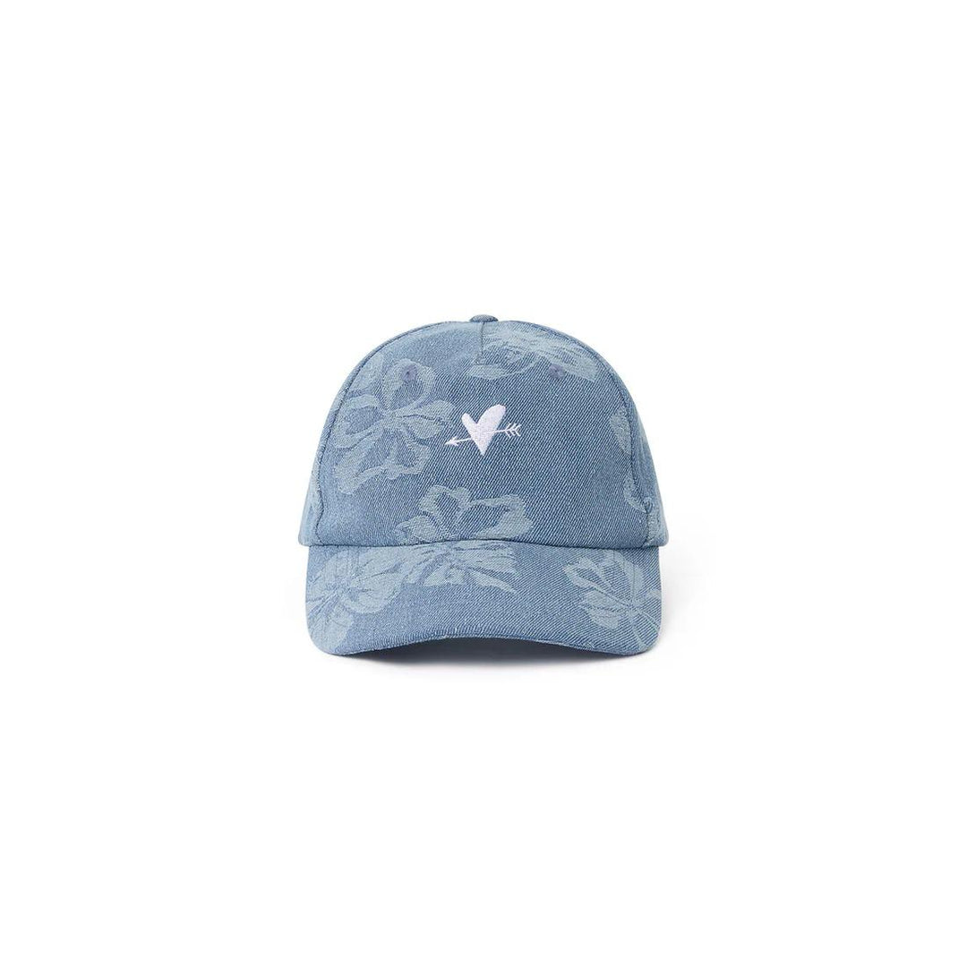 Casquette brodée en denim - Bleu denim/California - FEMME | H&M CA Casquette brodée en denim - Bleu denim/California - FEMME | H&M CA