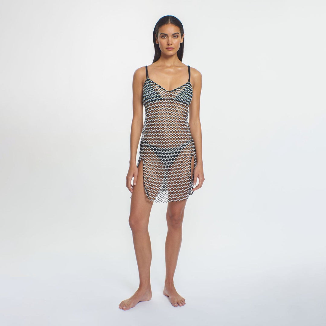 Domino Day Ashton Mini Dress-Peixoto Swimwear-Gone Bananas Beachwear