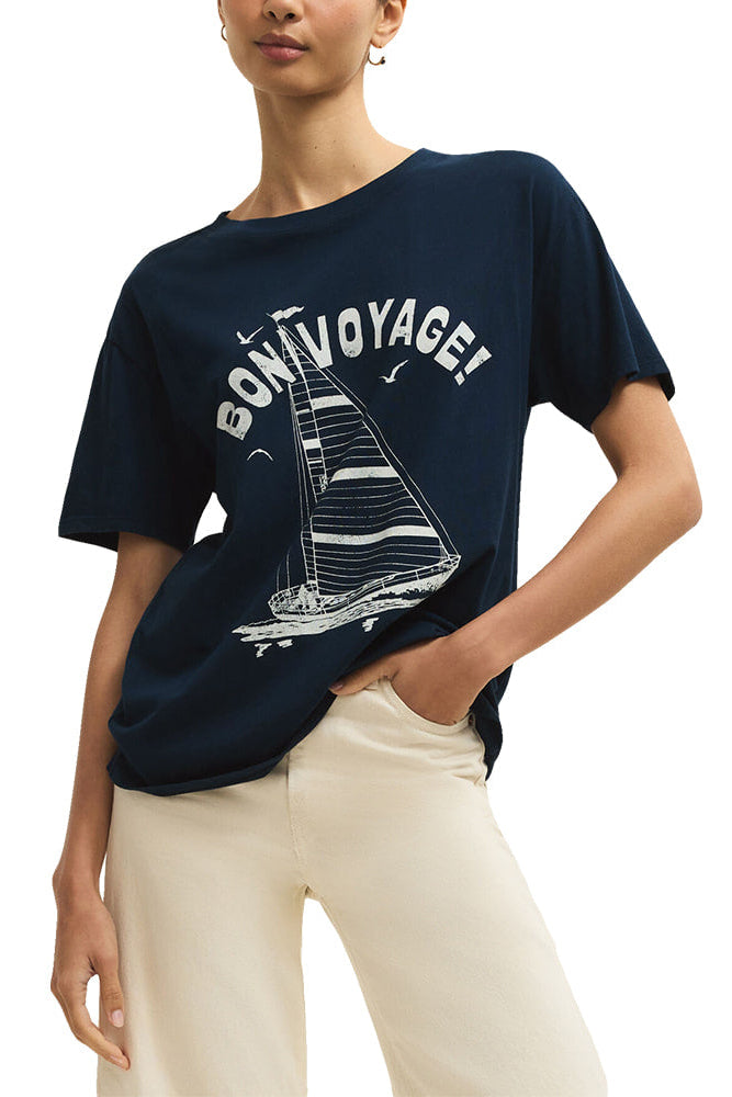 Eclipse Voyage Boyfriend Tee-Z Supply-Gone Bananas Beachwear