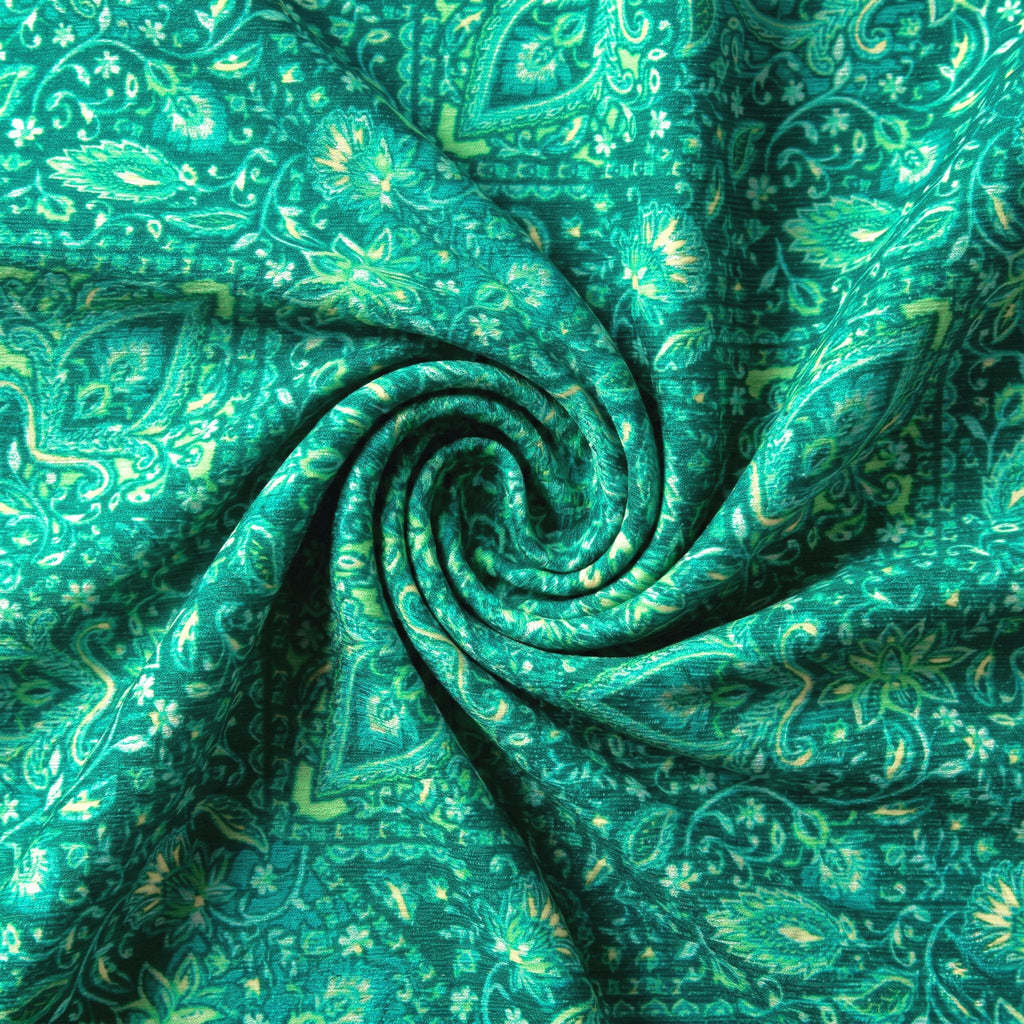 Emerald Aura Ring Cheeky Tie Bikini Bottom-Kulani Kinis-Gone Bananas Beachwear