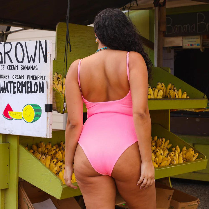 Fairy Floss Cheeky One Piece-Kulani Kinis-Gone Bananas Beachwear