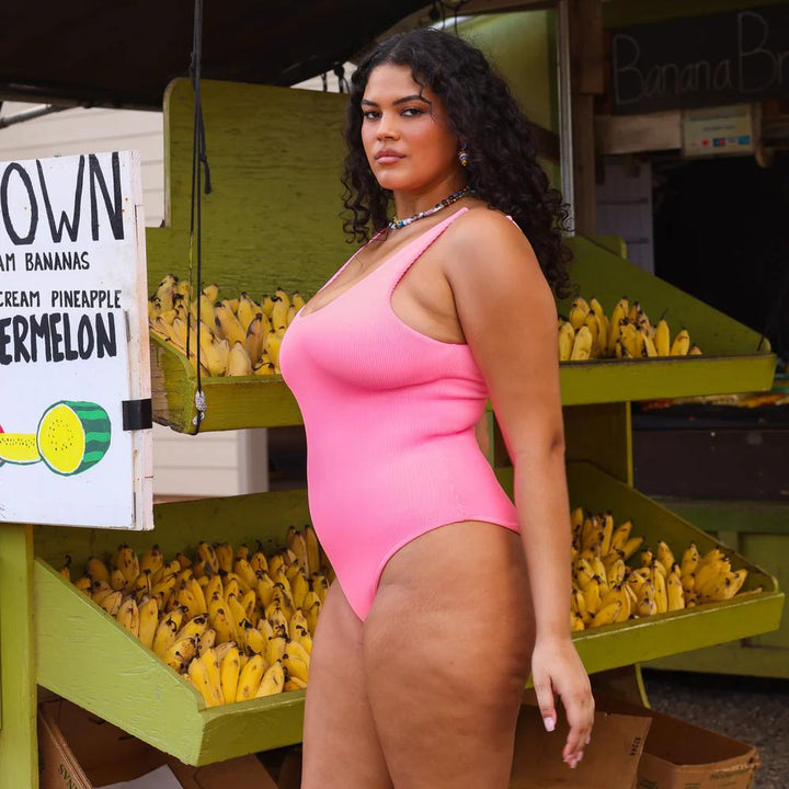 Fairy Floss Cheeky One Piece-Kulani Kinis-Gone Bananas Beachwear