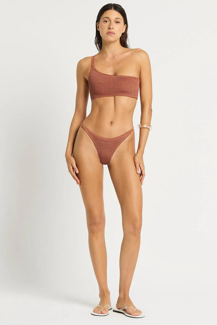 Fawn Shimmer The Lotus Bottom-BOUND by Bond-Eye-Gone Bananas Beachwear