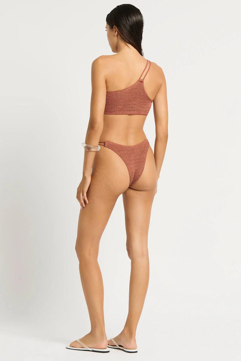 Fawn Shimmer The Lotus Bottom-BOUND by Bond-Eye-Gone Bananas Beachwear