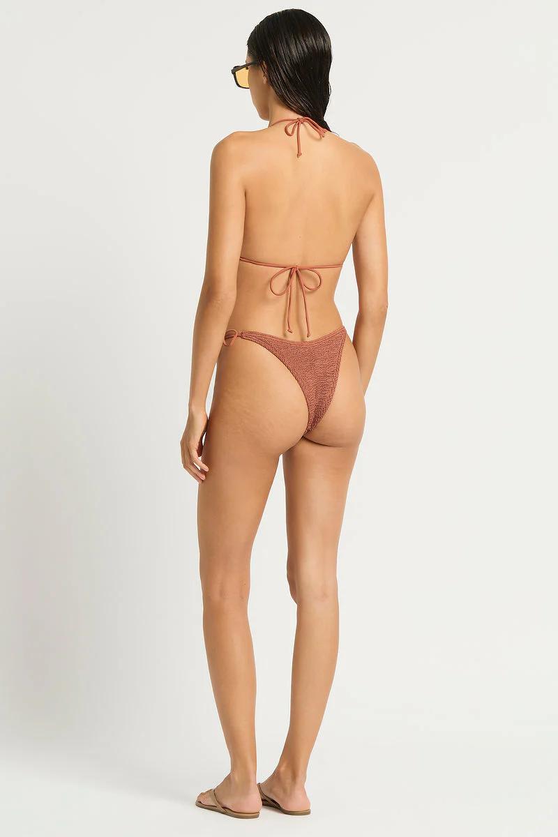 Fawn Shimmer The Ring Ingrid Tri Top-BOUND by Bond-Eye-Gone Bananas Beachwear