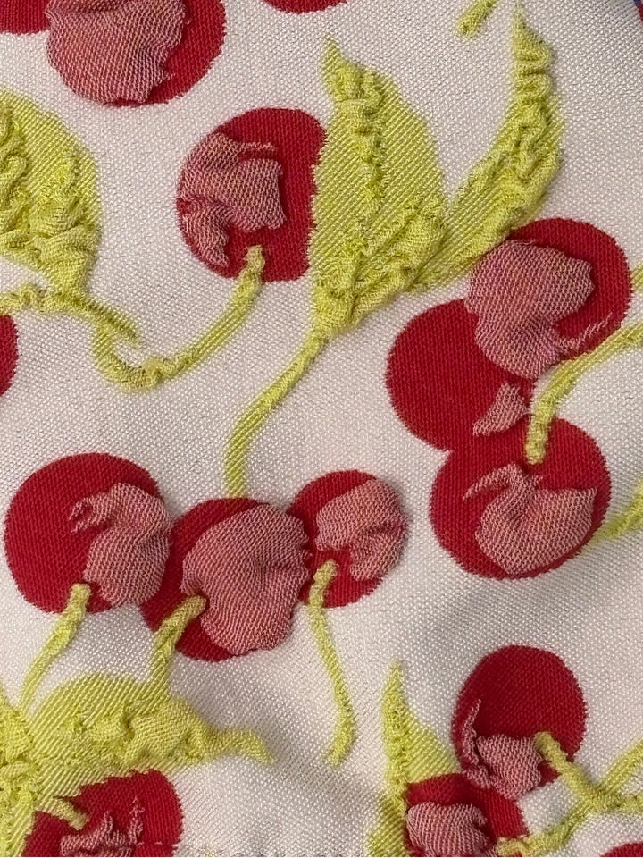 French Cherry Tie Side Bottom-Rhyle Swim-Gone Bananas Beachwear