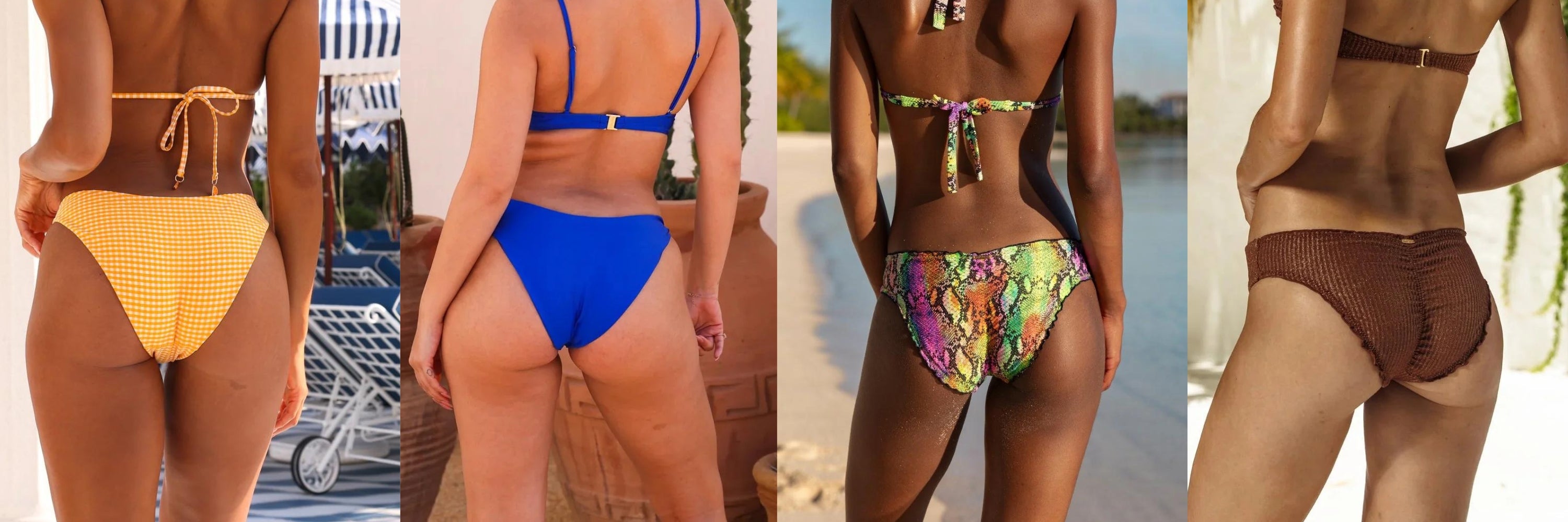 Full Coverage Bottoms Collection Slider - Gone Bananas Beachwear