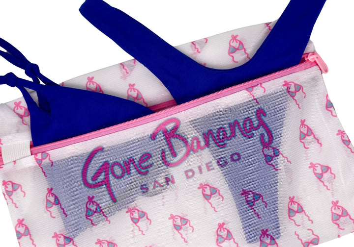 Gone Bananas Beachwear Bikini Wash Bag-GBB-Gone Bananas Beachwear