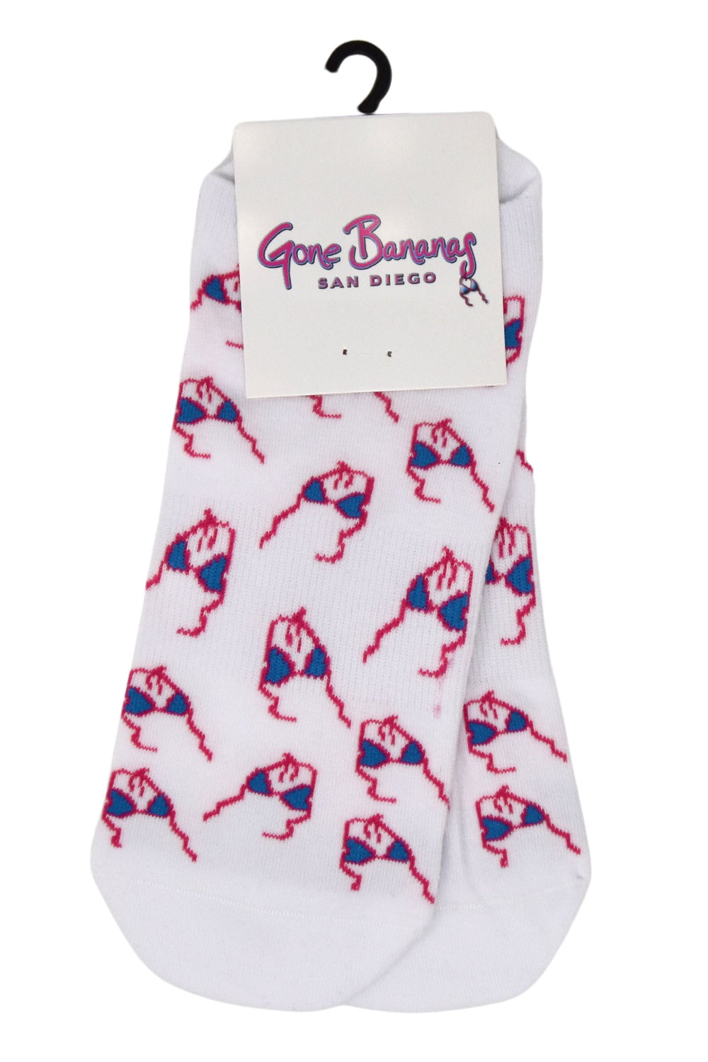 Gone Bananas Beachwear Full Foot Socks-GBB-Gone Bananas Beachwear