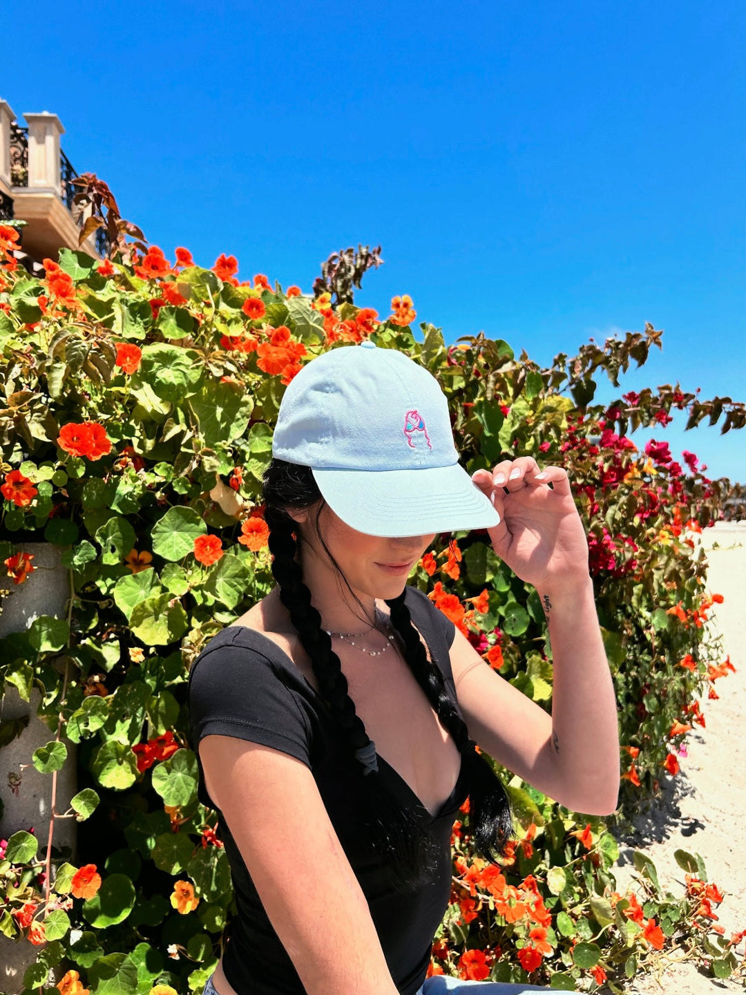 Gone Bananas Beachwear Soft Cap Hat-GBB-Gone Bananas Beachwear