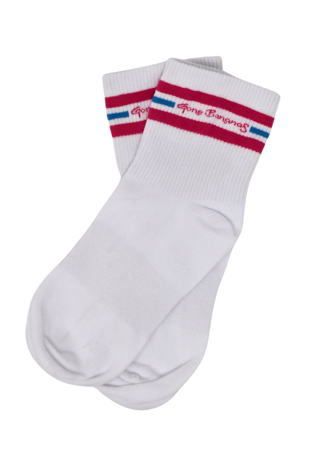 Gone Bananas Beachwear Striped Ankle Sock-GBB-Gone Bananas Beachwear