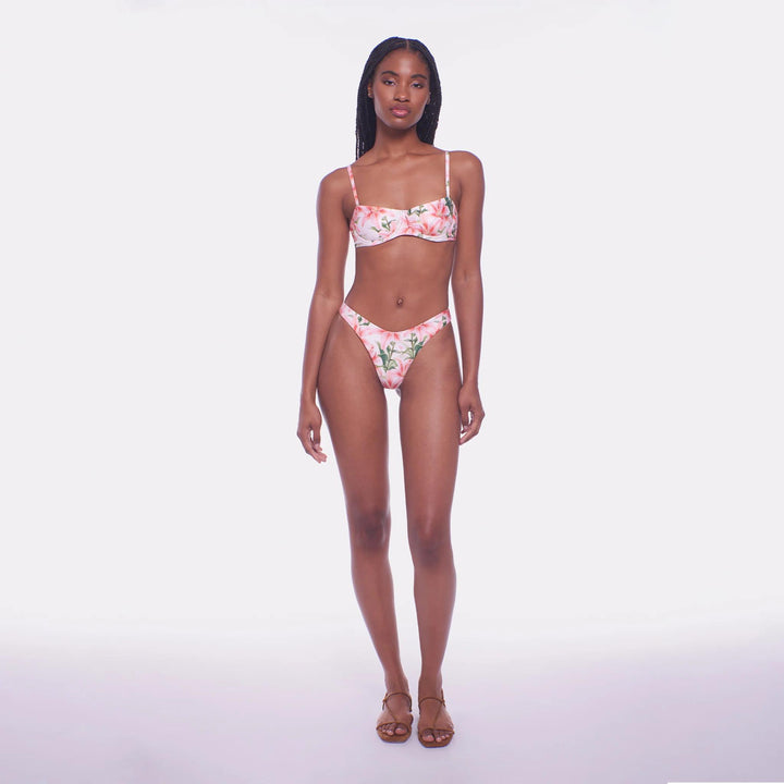 Hawaiian Bloom Portia Bikini Top-Peixoto Swimwear-Gone Bananas Beachwear
