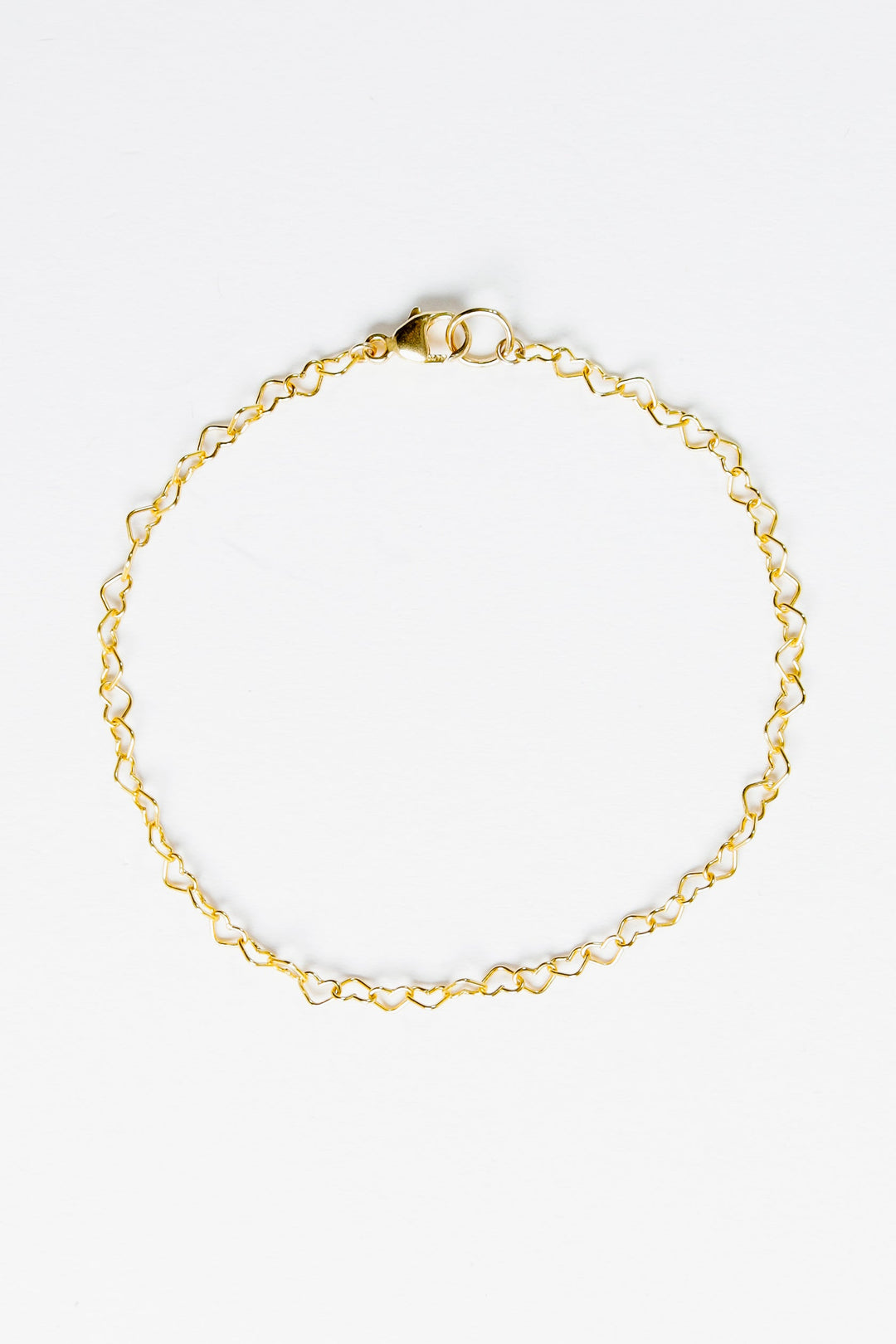 Heart Chain Bracelet-B Sayre-Gone Bananas Beachwear