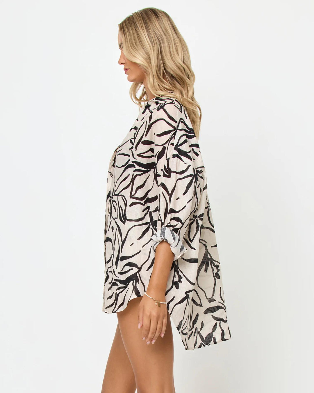 Heavy Petal Rio Tunic Top-LSpace-Gone Bananas Beachwear