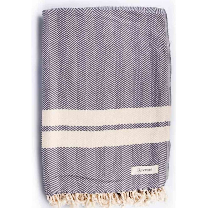 Herringbone XL Blanket-Bersuse Towels-Gone Bananas Beachwear