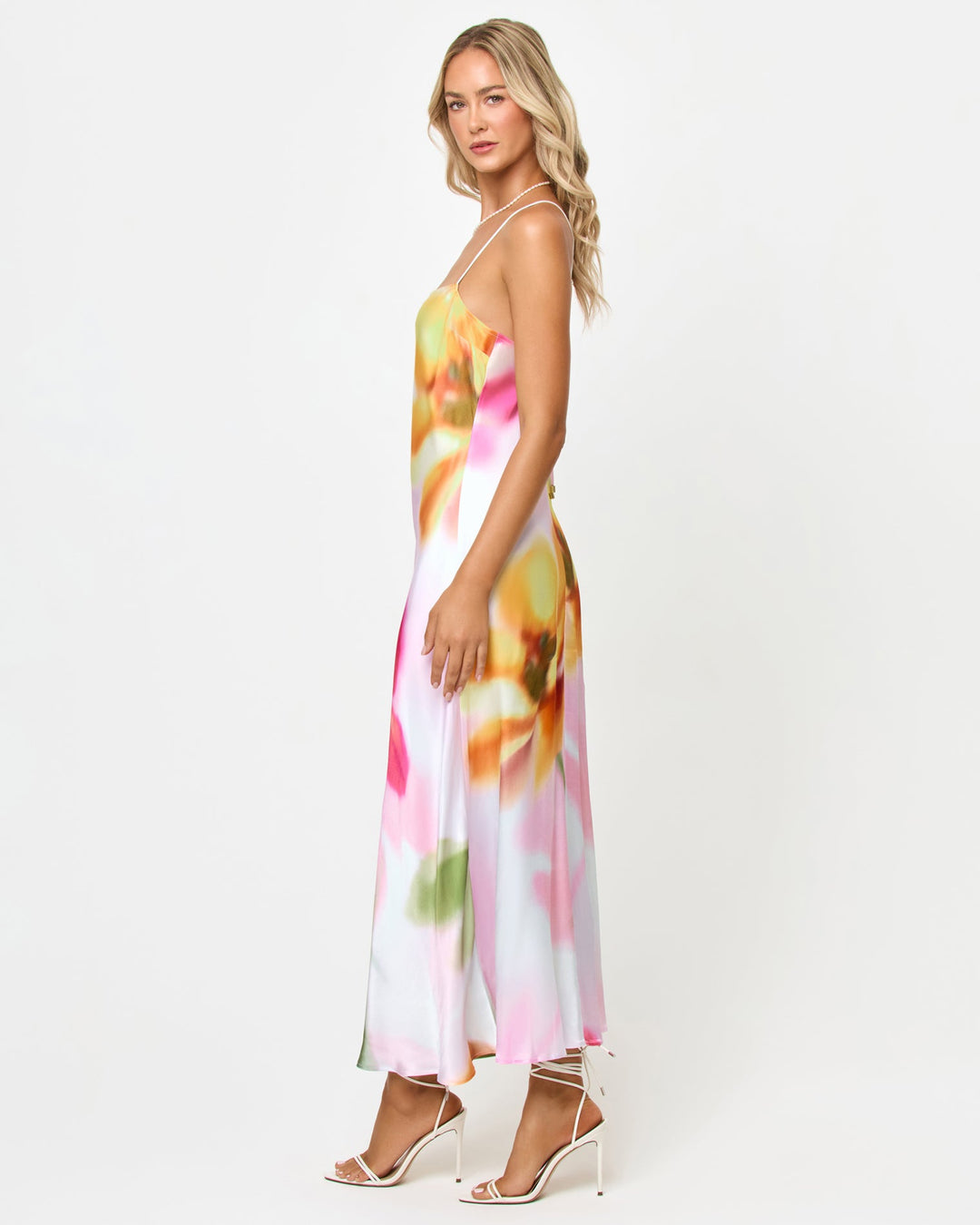 Hibiscus and Plumeria Oh My Gabby Maxi Dress-LSpace-Gone Bananas Beachwear
