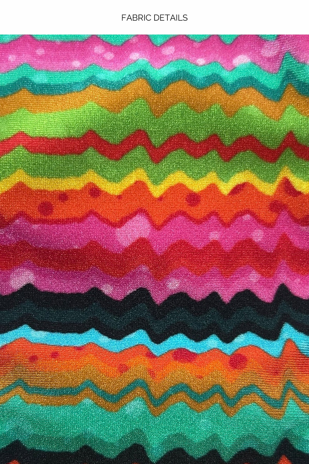 Hola Verano Multicolor Wavy High Leg Brazilian Bottom-Luli Fama-Gone Bananas Beachwear