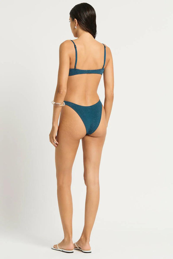 Ink Micro Lurex The Scene Bottom-BOUND by Bond-Eye-Gone Bananas Beachwear