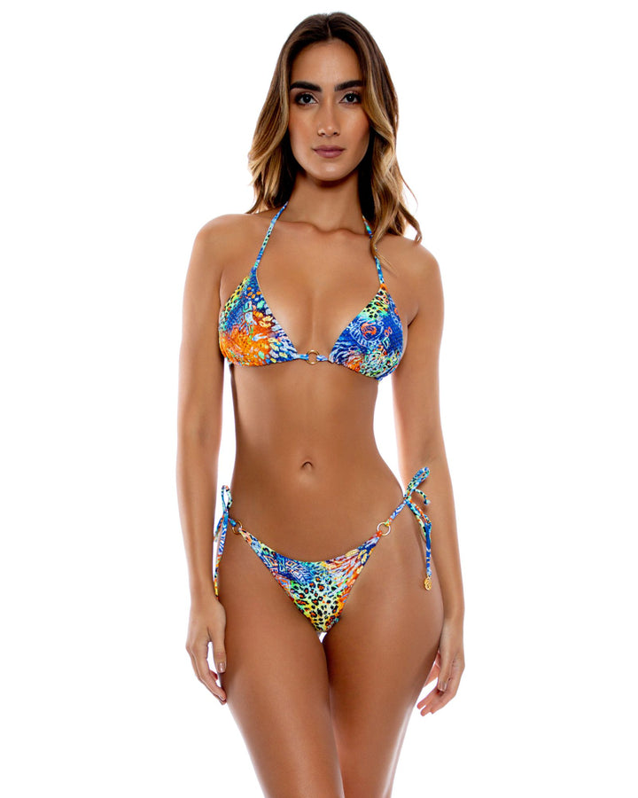 Isla Salvaje Looped Triangle Top-Luli Fama-Gone Bananas Beachwear