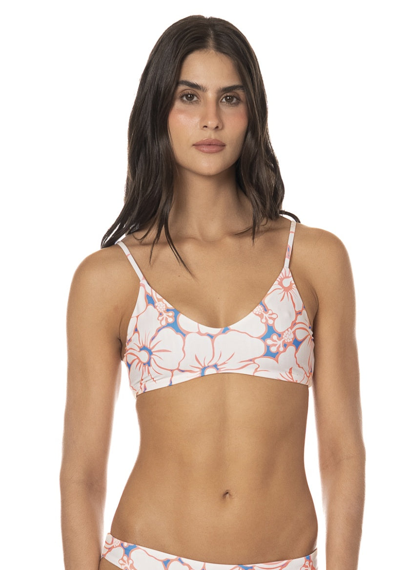 Island Flora Liberties Classic Bralette Top-Maaji-Gone Bananas Beachwear