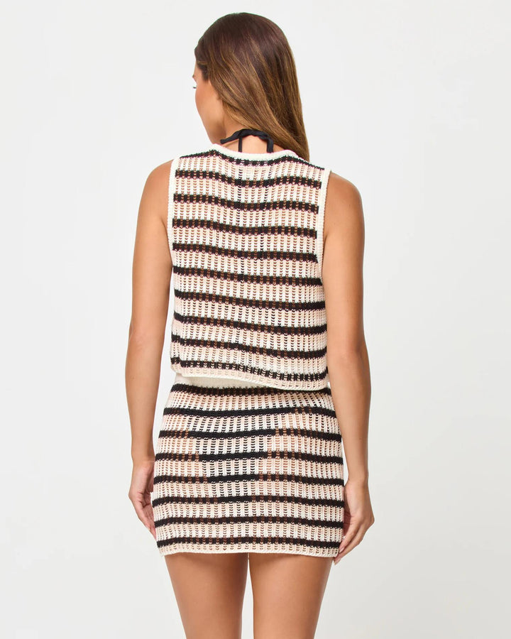 Isle Stripe Sander Skirt-LSpace-Gone Bananas Beachwear
