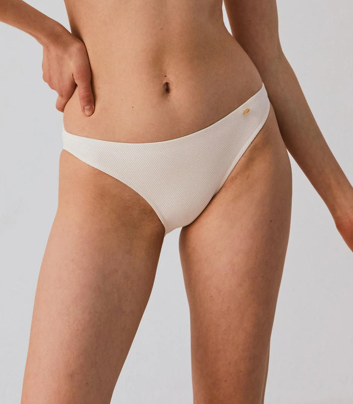 Ivori Sin Lazo Normal Bottom-Bohodot-Gone Bananas Beachwear
