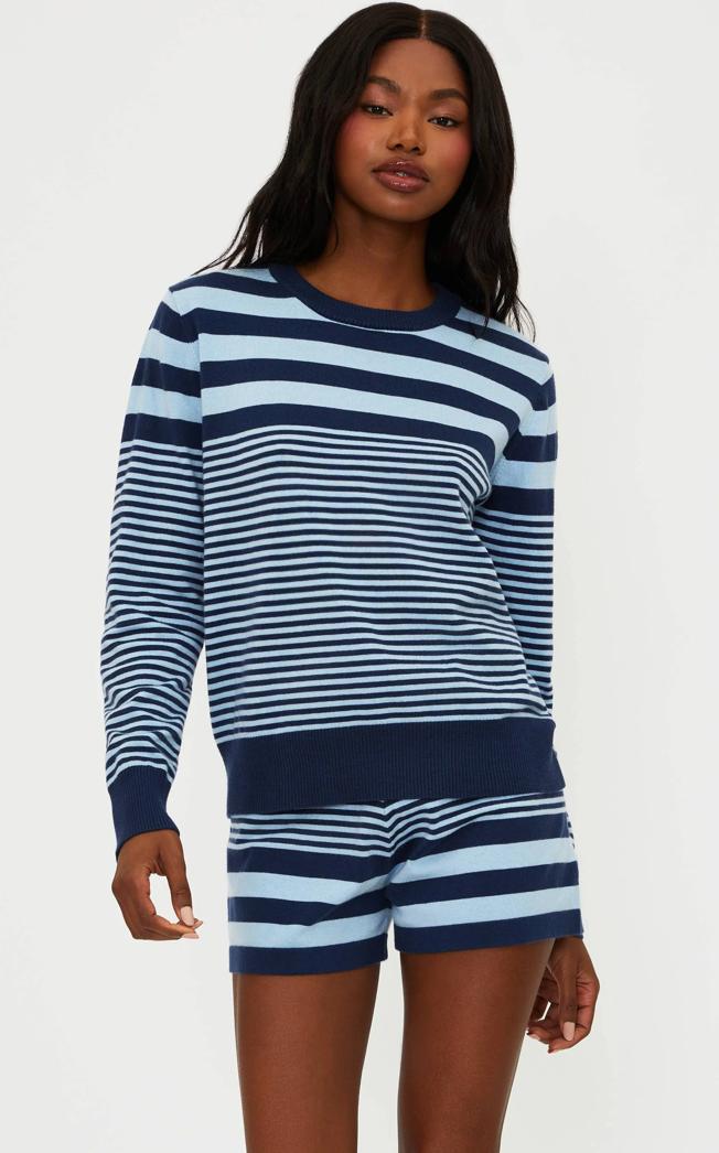 Ivy Stripe Jolene Sweater-Beach Riot-Gone Bananas Beachwear