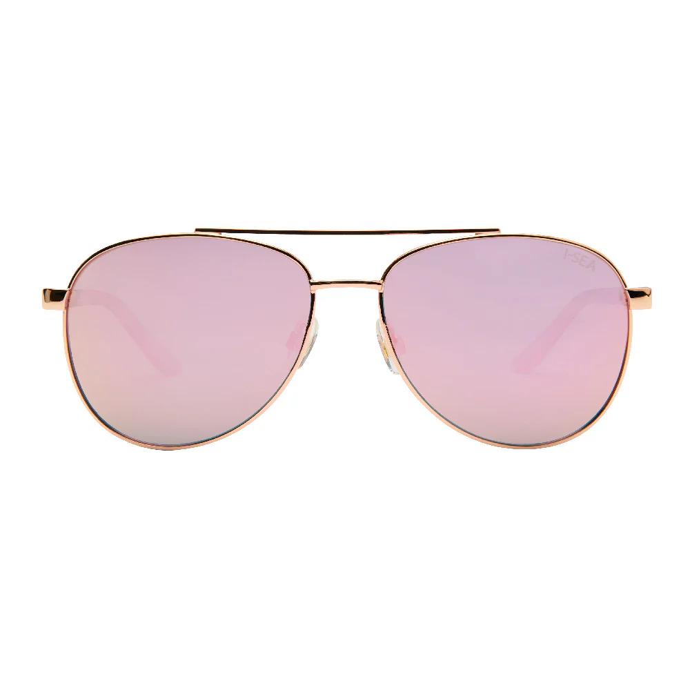KALI Gold/Rose Gold Mirror Polarized Kali Sunglasses-I-SEA Sunglasses-Gone Bananas Beachwear