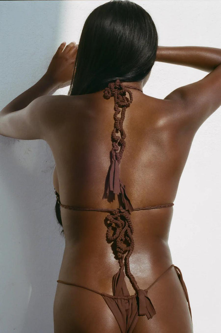 Kopi Rihanna Macrame Triangle Top-Indah-Gone Bananas Beachwear