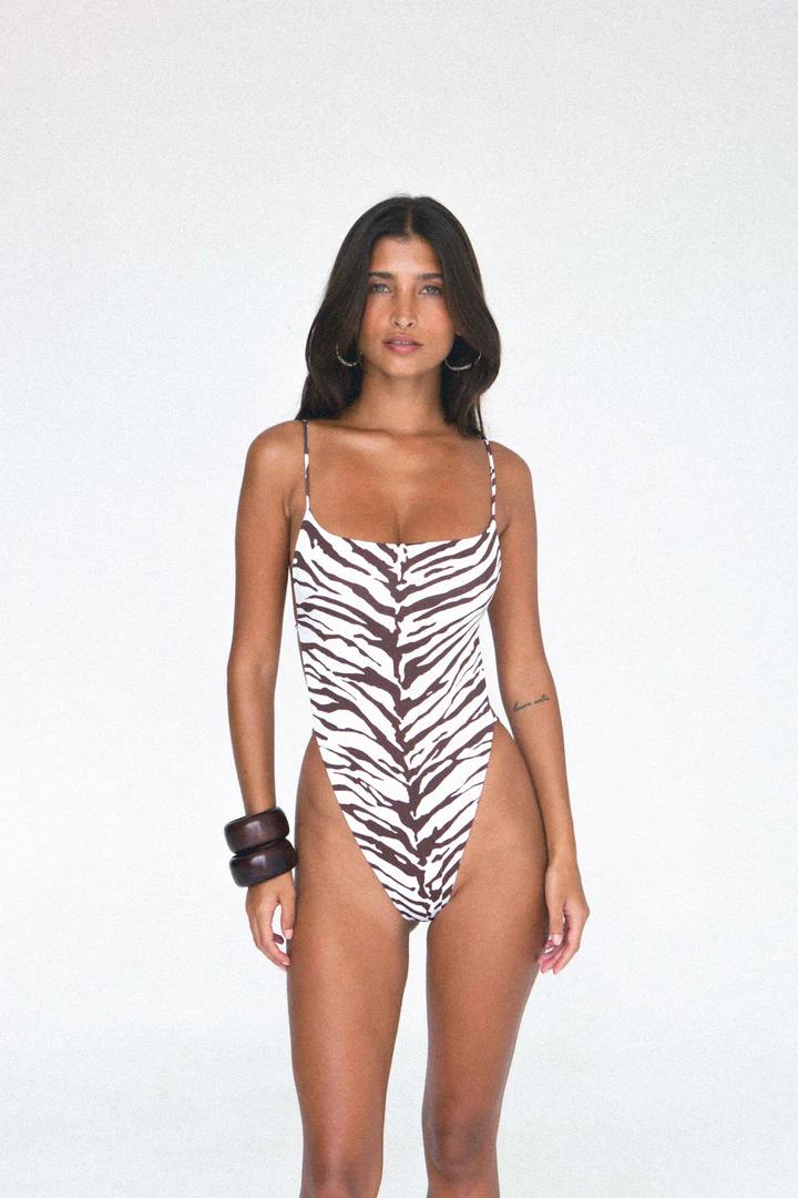 Kopi Tiger DNA.2 Skimpy One Piece-Indah-Gone Bananas Beachwear