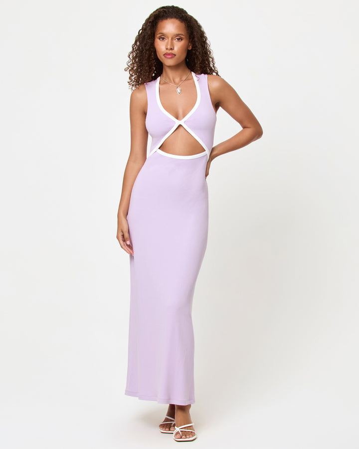 Lady Lilac Cream Steph Dress-LSpace-Gone Bananas Beachwear