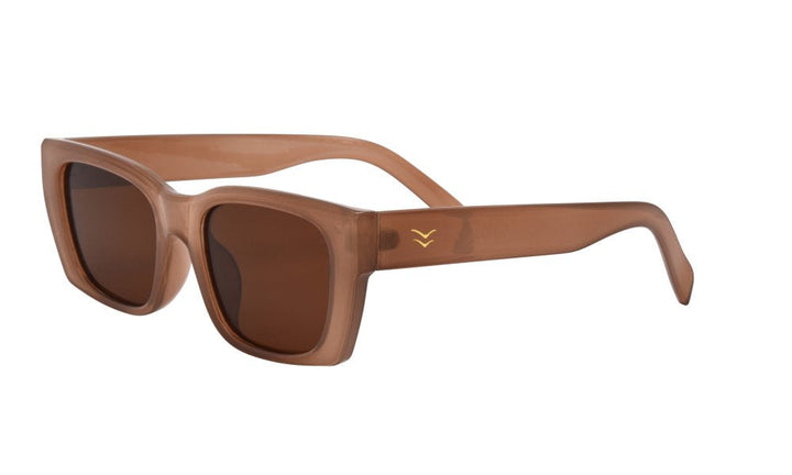 Latte/Brown Polarized Sonic Sunglasses-I-SEA Sunglasses-Gone Bananas Beachwear