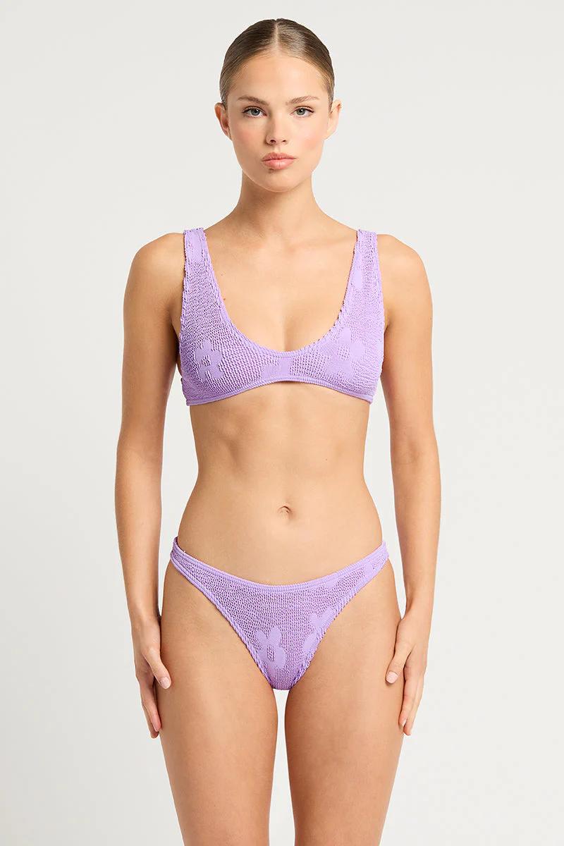 Lavender Floral The Sinner Bottom-BOUND by Bond-Eye-Gone Bananas Beachwear