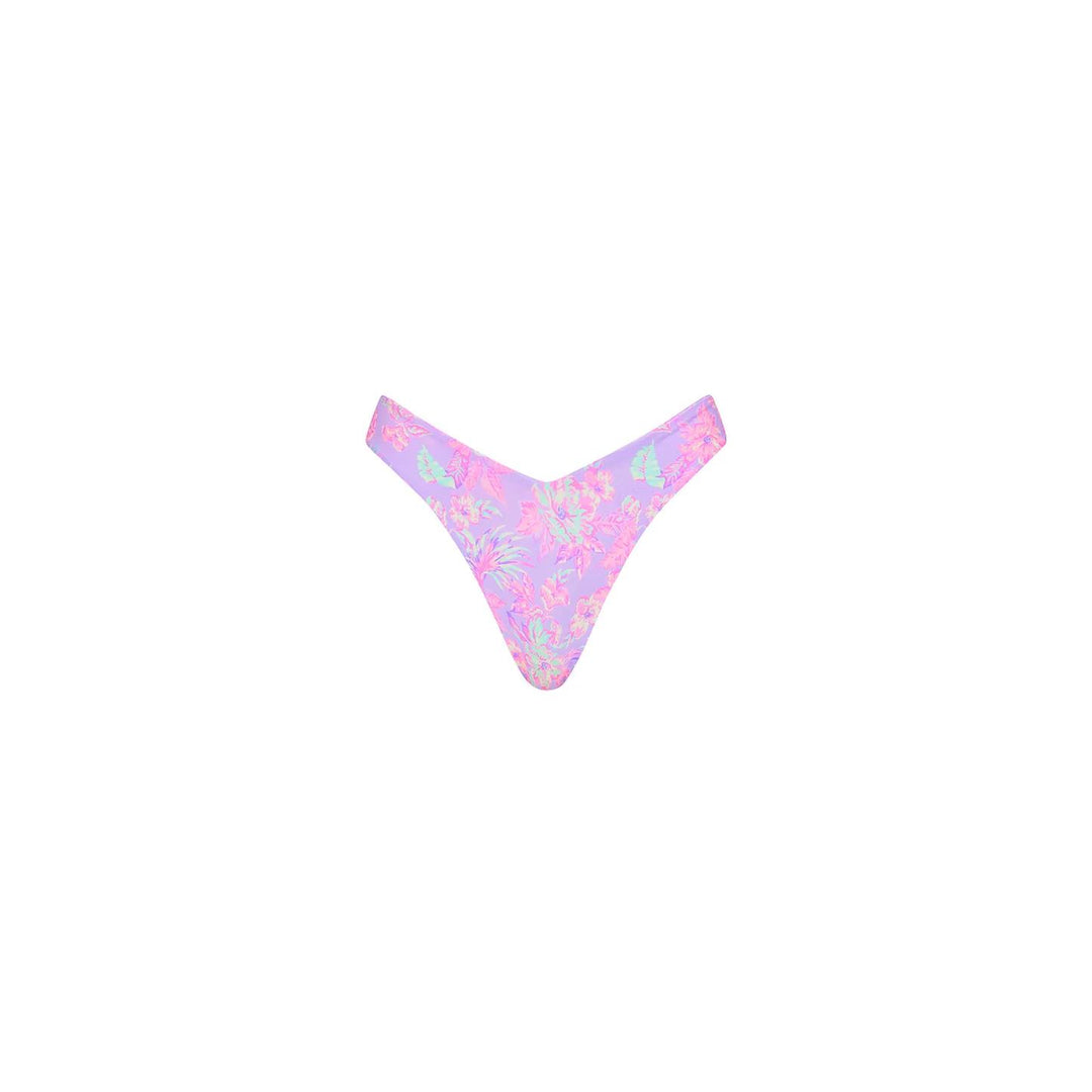 Lilac Love Y Cheeky Bikini Bottom-Kulani Kinis-Gone Bananas Beachwear
