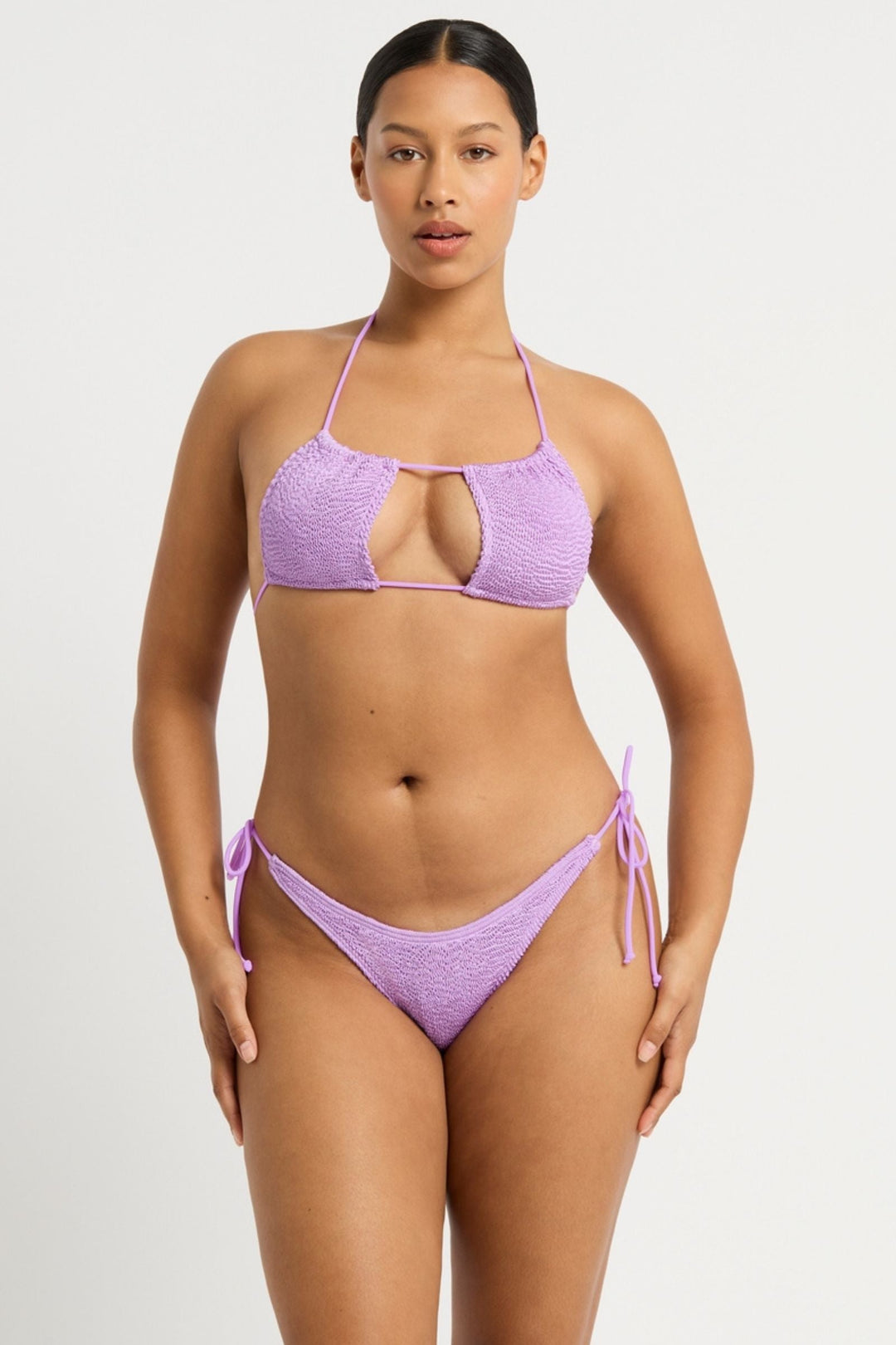 Lilac Shimmer The Andy Top-BOUND by Bond-Eye-Gone Bananas Beachwear