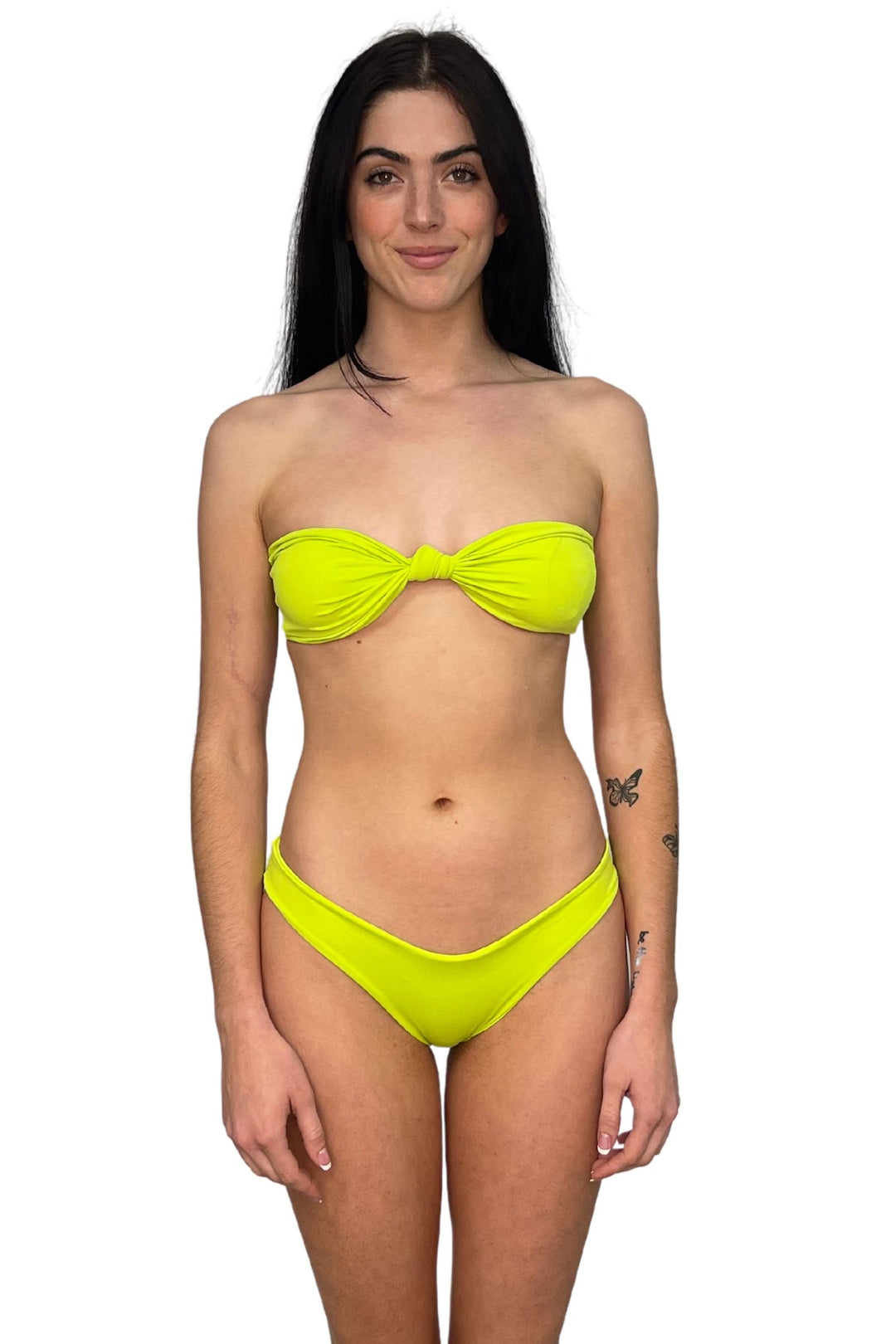 Lime Sunny Top-Indah-Gone Bananas Beachwear