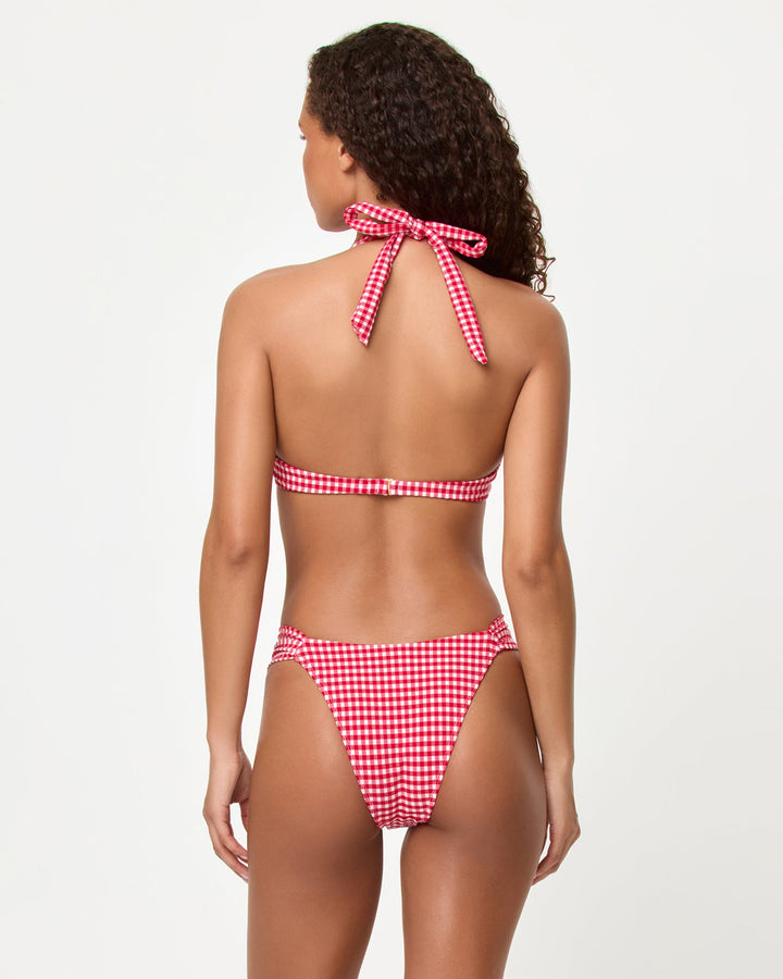 Lipstick Red Dolce Bitsy Bottom-LSpace-Gone Bananas Beachwear