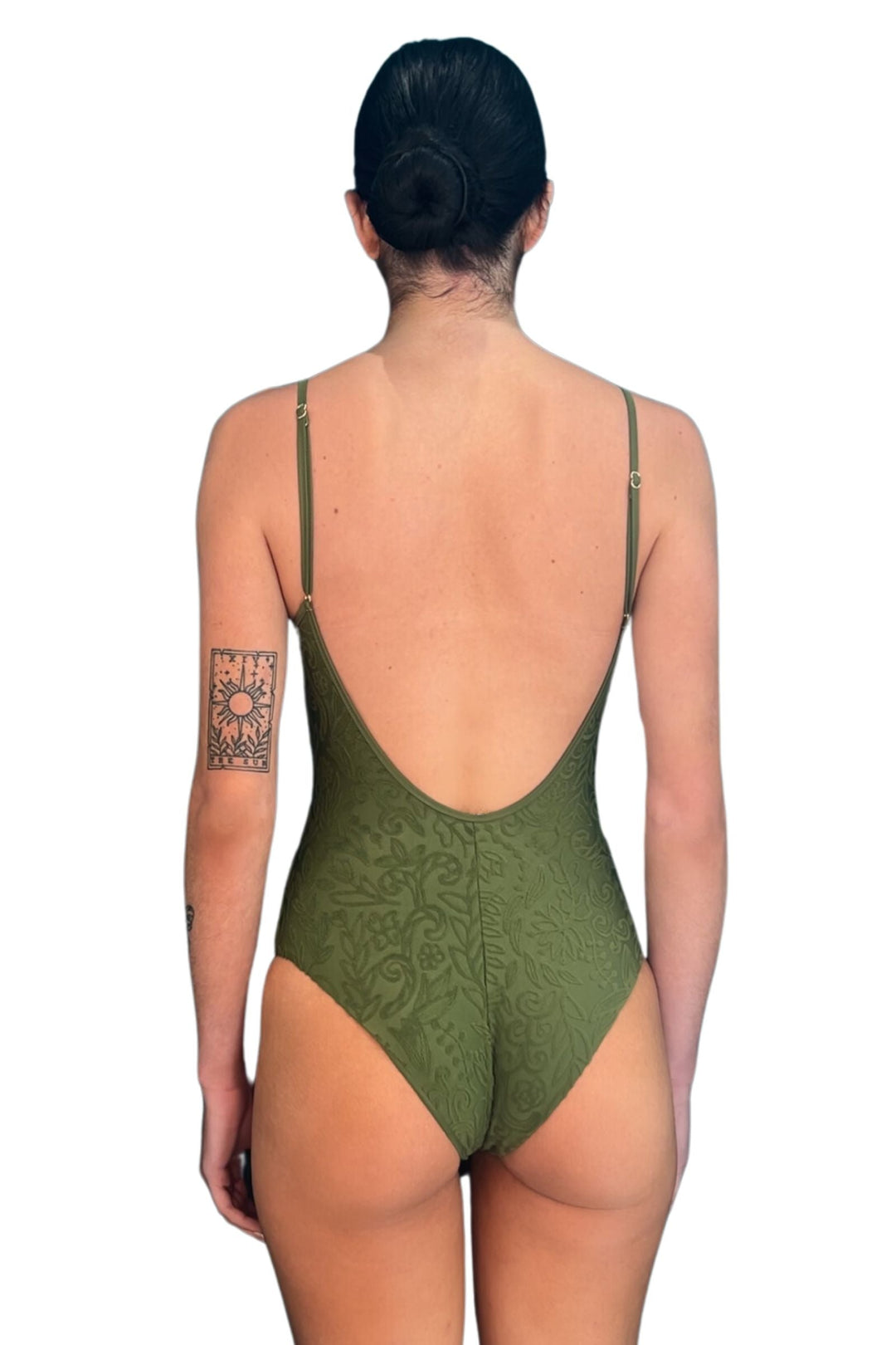 Liquid Flower Seaweed Cutie One Piece-Edelvissa-Gone Bananas Beachwear