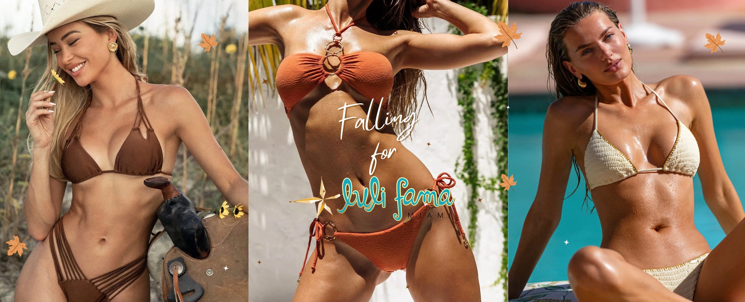 Luli Fama Slider New - Gone Bananas Beachwear