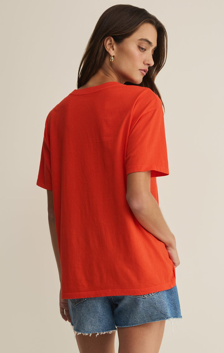Lychee Sweetheart Boyfriend Tee-Z Supply-Gone Bananas Beachwear
