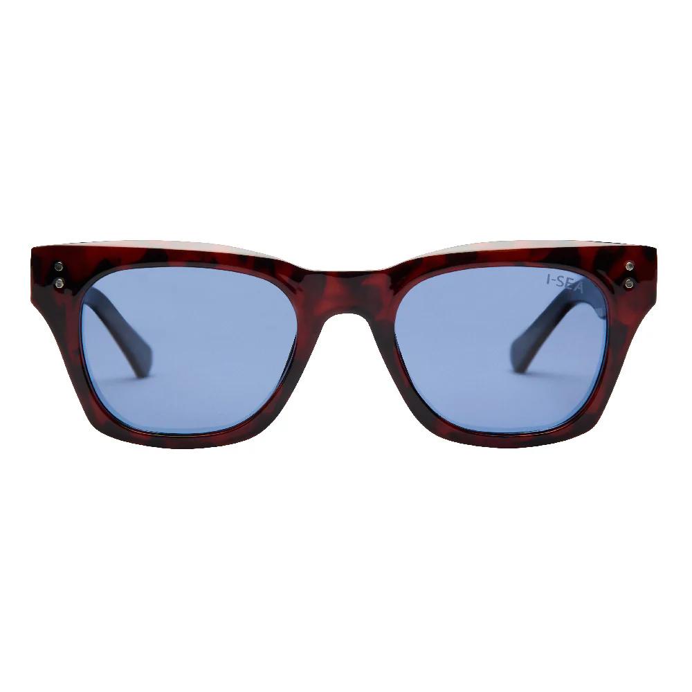 MILO Tort/Navy Polarized Milo Sunglasses-I-SEA Sunglasses-Gone Bananas Beachwear