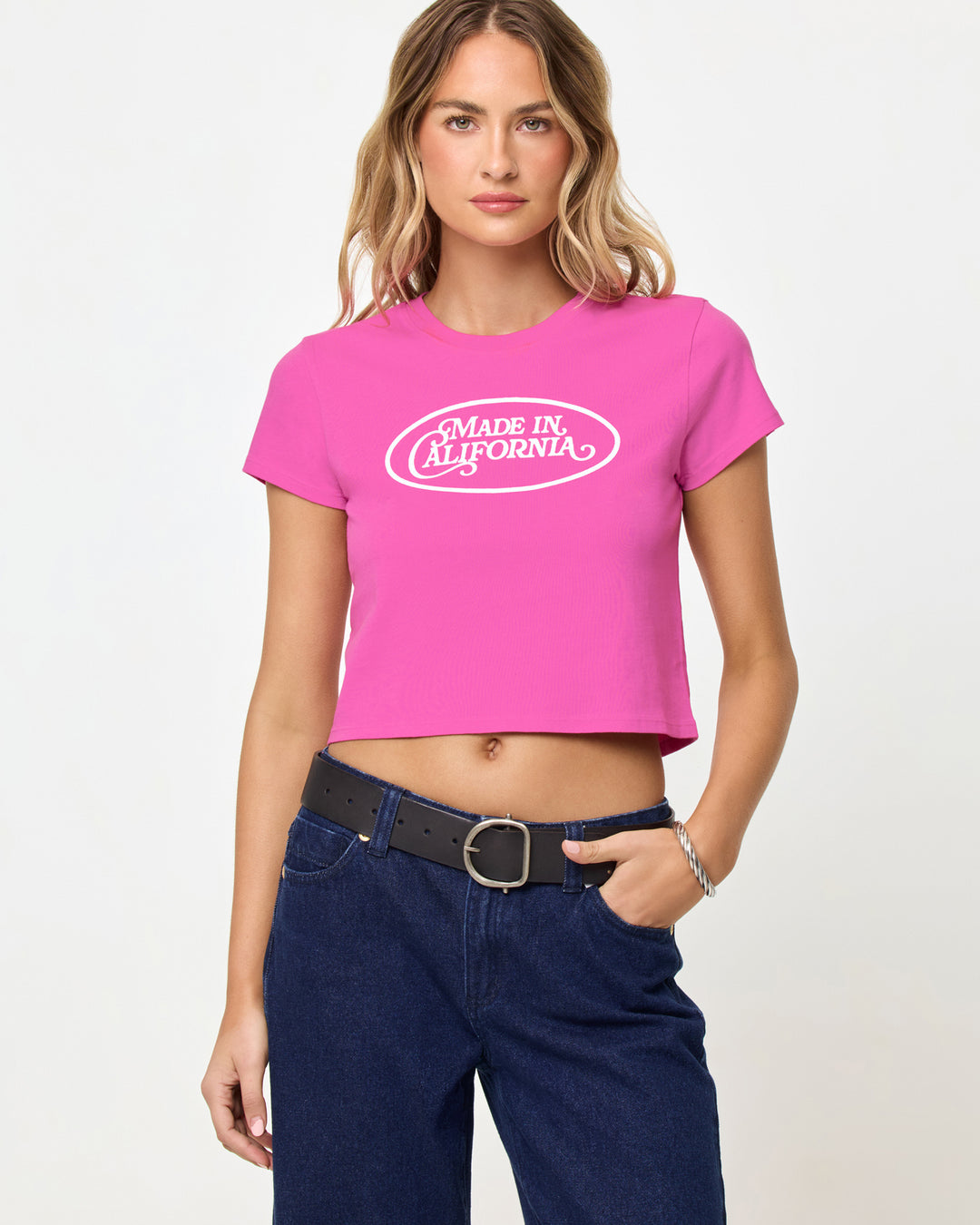 Made in California/SWHR Merci Baby Tee-LSpace-Gone Bananas Beachwear
