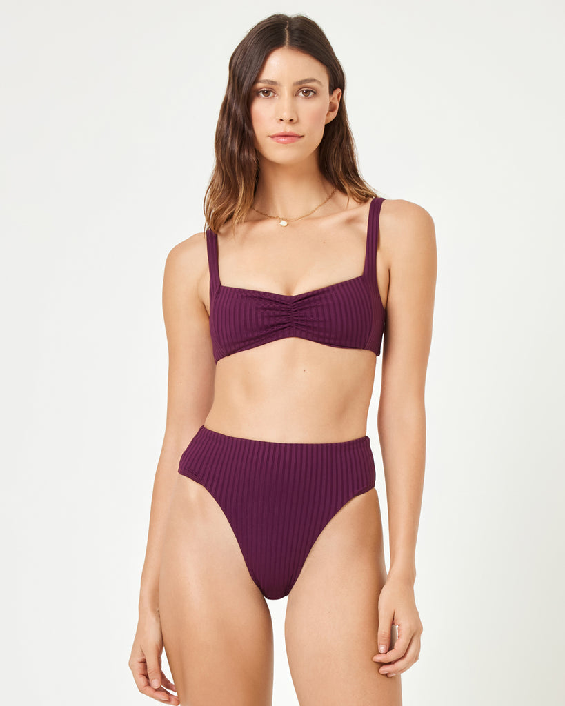 Merlot Effie Top-Gone Bananas Beachwear-Gone Bananas Beachwear