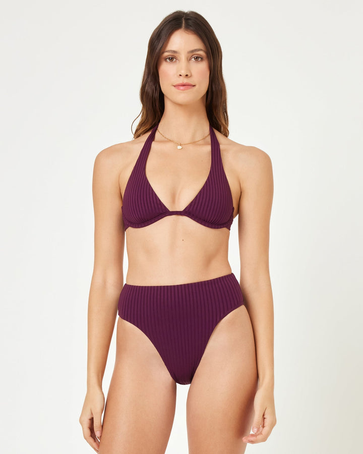 Merlot Isa Top-LSpace-Gone Bananas Beachwear