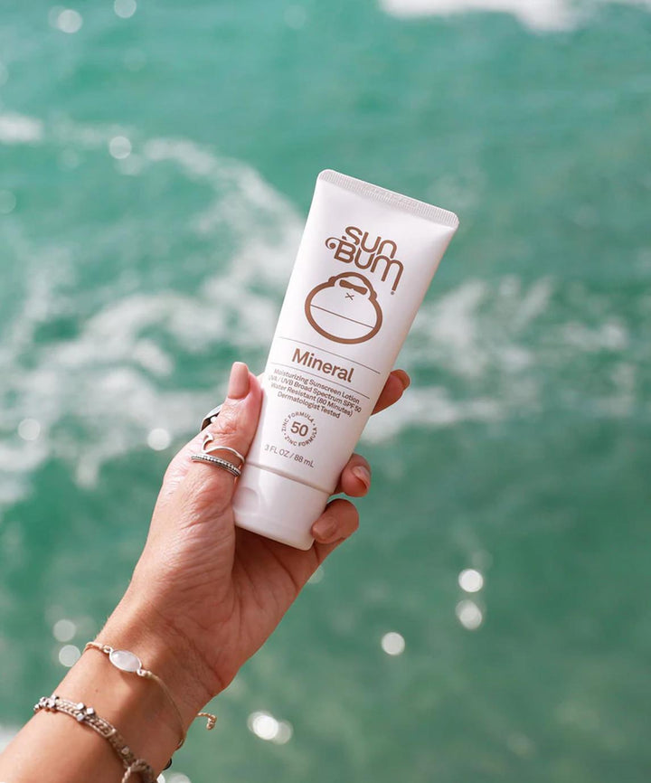 Mineral SPF 50 Sunscreen Lotion 3 FL OZ-Sun Bum-Gone Bananas Beachwear