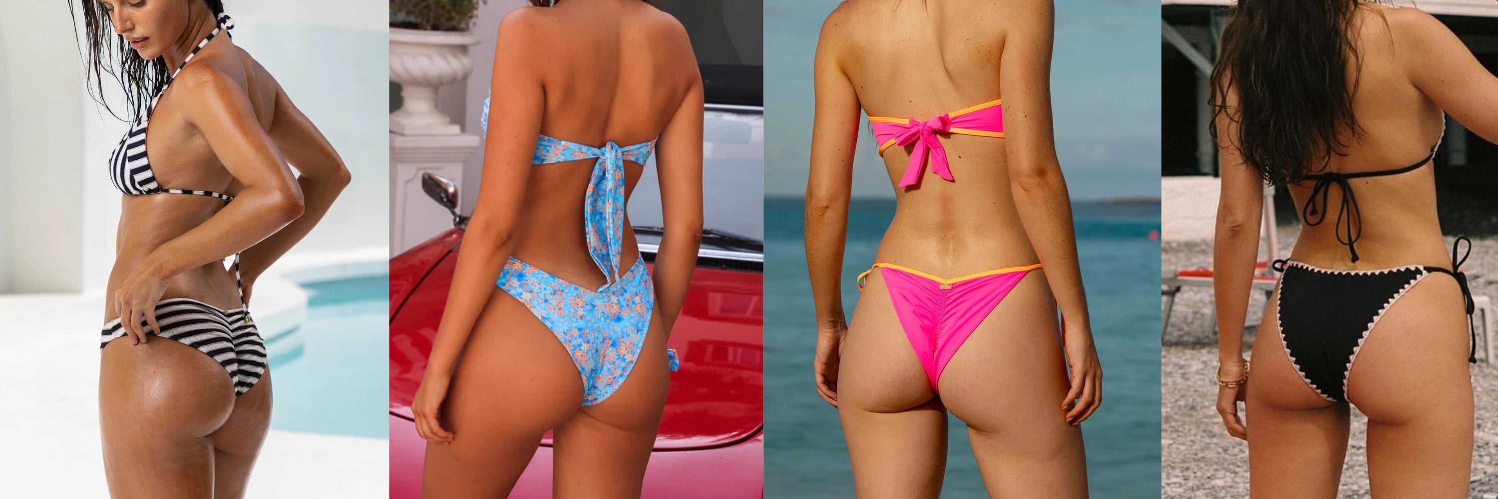 Moderate Coverage Bottom Collection Slider - Gone Bananas Beachwear