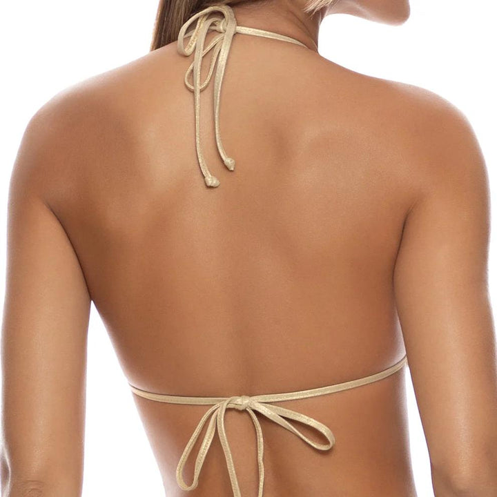 Multicolor Zig Zag Flow Molded Push Up Bandeau Halter Top-Luli Fama-Gone Bananas Beachwear