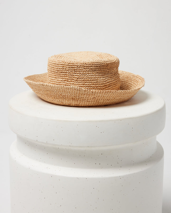 Natural Isadora Bucket Hat-LSpace-Gone Bananas Beachwear